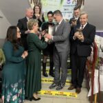 24.02.2023. Osiek. Otwarcie Inkubatora Rozwoju Farma w Zespole Szkół im. Jana Pawła II w Osieku / Fot. Grażyna Szlęzak - Radio Kielce