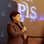 04.02.2023. Kielce. Spotkanie z politykami PiS. Na zdjęciu: europoseł Beata Szydło. / Fot. Wiktor Taszłow - Radio Kielce