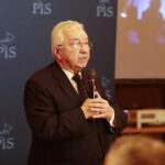 04.02.2023. Kielce. Spotkanie z politykami PiS. Na zdjęciu poseł Krzysztof Lipiec. / Fot. Wiktor Taszłow - Radio Kielce