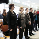 20.02.2023. Kielce, Politechnika Świętokrzyskie. Aula im. profesora Jerzego Romana Sozański. / Fot. Wiktor Taszłow - Radio Kielce