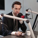 27.02.2023. Studio Polityczne Radia Kielce. Na zdjęciu poseł Krzysztof Bosak - Konfederacja. / Fot. Wiktor Taszłow - Radio Kielce