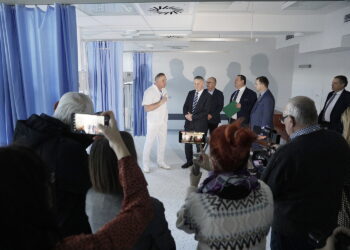 0902.2023 Starachowice. Otwarcie wyremontowanego oddziału chirurgii w szpitalu powiatowym / Fot. Jarosław Kubalski - Radio Kielce