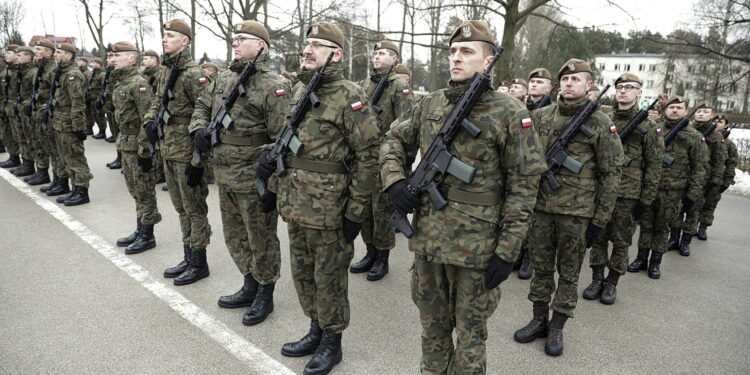 12.02.2023 Kielce. Przysięga żołnierzy Wojsk Obrony Terytorialnej / Fot. Jarosław Kubalski - Radio Kielce