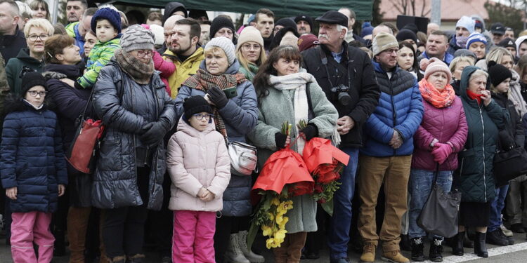 12.02.2023 Kielce. Przysięga żołnierzy Wojsk Obrony Terytorialnej / Fot. Jarosław Kubalski - Radio Kielce