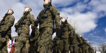 Przysięga żołnierzy na kieleckiej Bukówce