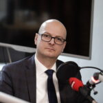 13.02.2023 Radio Kielce. Studio Polityczne. Paweł Niedźwiedź - PSL Koalicja Polska / Fot. Jarosław Kubalski - Radio Kielce