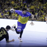 15.02.2023 Kielce. Mecz 12. kolejki LM Industria Kielce – Aalborg / Fot. Jarosław Kubalski - Radio Kielce