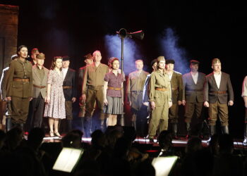 26.02.2023 Kielce. Sala Kongresowa Targów Kielce. Koncert w hołdzie Armii Krajowej. "Rzuciliśmy życie na szańce” / Fot. Jarosław Kubalski - Radio Kielce