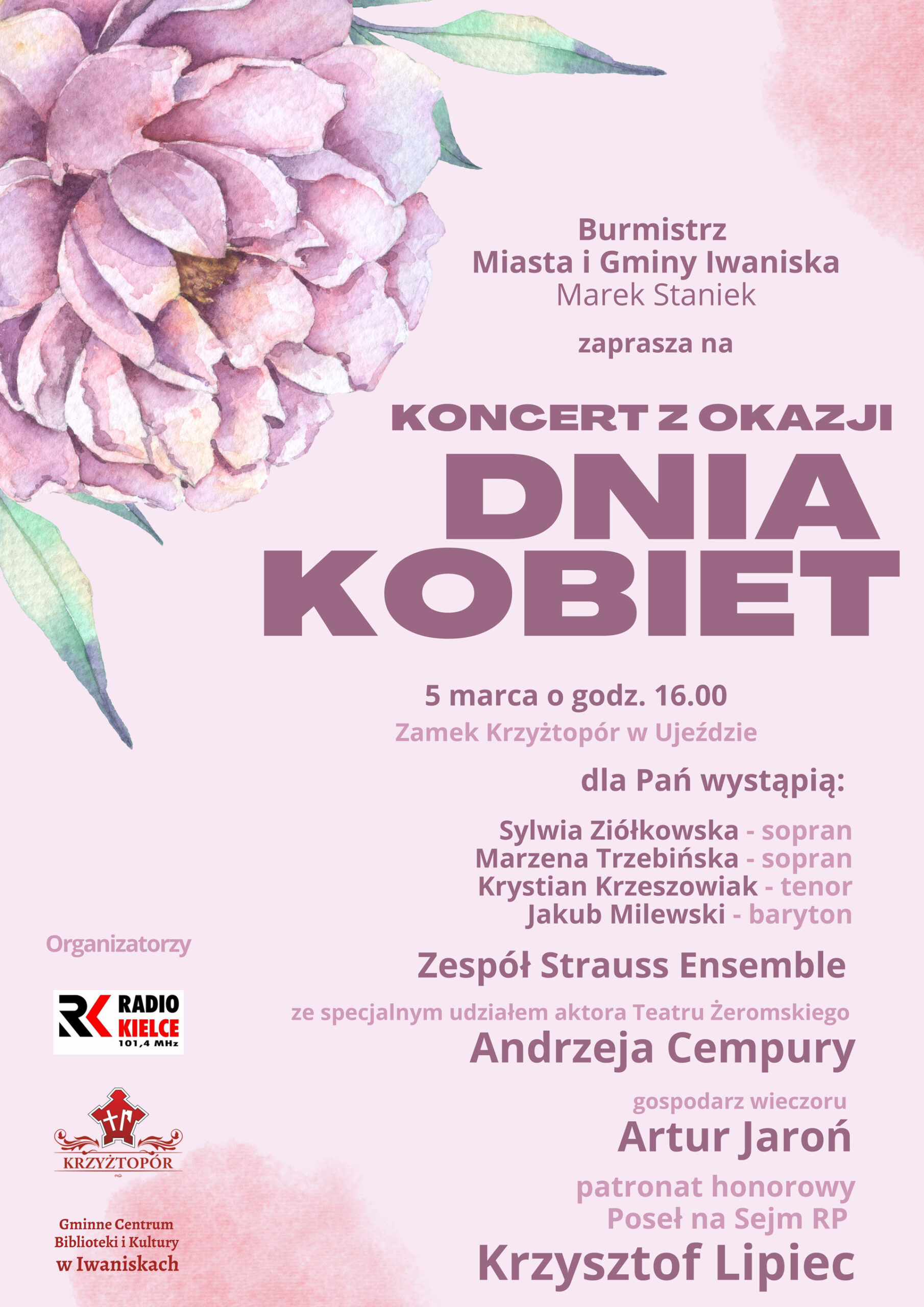 Koncert z okazji Dnia Kobiet [OGLĄDAJ] - Radio Kielce