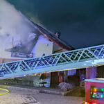 03.02.2023. Bolmin. Pożar pizzerii Fot. PSP Kielce