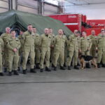 Polska grupa pożarna HUSAR. / Źródło KG PSP