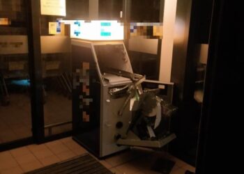 Wysadzono bankomat w Pawłowie. Sprawcy poszukiwani