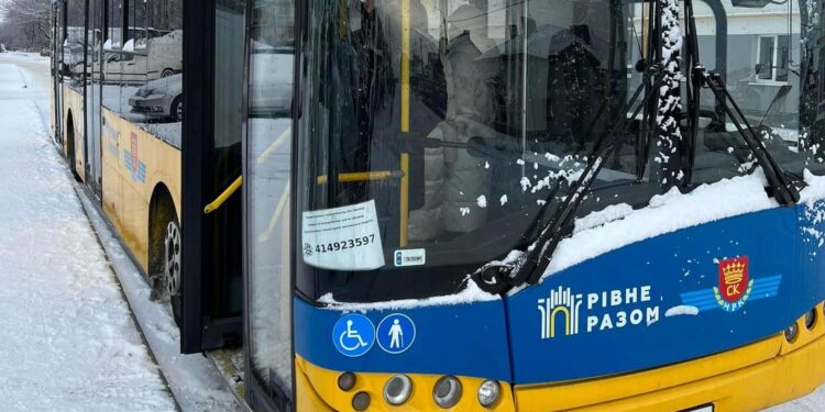 Autobusy kieleckiego MPK na Ukrainie / Fot. Bogdan Latosiński - Facebook