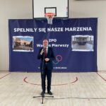 Dzieci z gminy Nagłowice będą korzystać z nowej hali sportowej - Radio Kielce 20.03.2023. Warzyn Pierwszy. Otwarcie nowej hali sportowej przy Zespole Placówek Oświatowych w Warzynie Pierwszym. Na zdjęciu: Piotr Wawrzyk - wiceminister spraw zagranicznych / Fot. Daniel Czwartosz - Radio Kielce