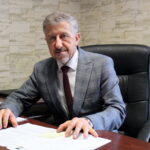 22.03.2023. Michałów. Na zdjęciu: Bogusław Kowalczyk - pełniący obowiązki wójta gminy Michałów / Fot. Marta Gajda-Kruk - Radio Kielce