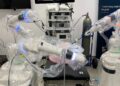 24.03.2023. Czerwona Góra. Nowoczesny robot chirurgiczny / Fot. Wojewódzki Szpital Specjalistyczny w Czerwonej Górze
