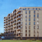 Wizualizacja wielorodzinnego budynku mieszkalnego z usługami i garażem podziemnym przy ul. Zbożowej w Kielcach / źródło: TRUST INVESTMENT S.A.