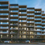 Wizualizacja wielorodzinnego budynku mieszkalnego z usługami i garażem podziemnym przy ul. Zbożowej w Kielcach / źródło: TRUST INVESTMENT S.A.