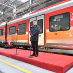 29.03.2023. Skarżysko-Kamienna. Otwarcie Centrum Utrzymania Taboru spółki Polregio. Na zdjęciu: Andrzej Bittel - wiceminister infrastruktury / źródło: PAP / Polregio