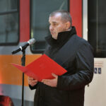 29.03.2023. Skarżysko-Kamienna. Otwarcie Centrum Utrzymania Taboru spółki Polregio. Na zdjęciu: Artur Martyniuk - prezes zarządu Polregio / źródło: PAP / Polregio