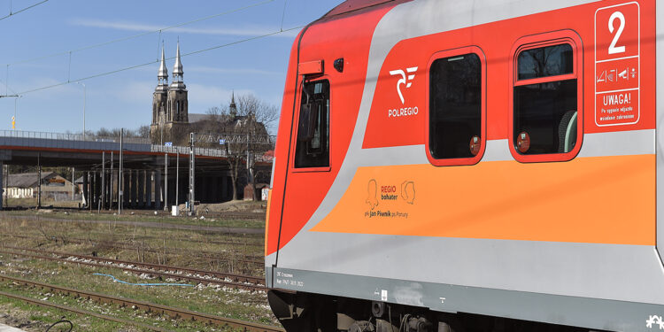29.03.2023. Skarżysko-Kamienna. Otwarcie Centrum Utrzymania Taboru spółki Polregio / źródło: PAP / Polregio