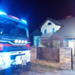 15.03.2023. Chełmce. Pożar kotłowni w domu jednorodzinnym / Fot. KMP PSP Kielce