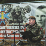 12.03.2023. Kielce. V Mistrzostwa Wojsk Obrony Terytorialnej w biegach przełajowych. / Fot. ŚBOT