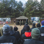 12.03.2023. Kielce. V Mistrzostwa Wojsk Obrony Terytorialnej w biegach przełajowych. / Fot. ŚBOT