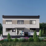 Stępocice. Wizualizacja budynku ośrodka zdrowia. / Źródło: UMiG w Działoszycach