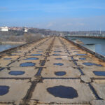 Sandomierz. Remont mostu nad Wisłą / źródło: GDDKiA