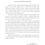 Oświadczenie rady powiatu włoszczowskiego