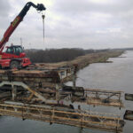 Sandomierz. Remont mostu nad Wisłą / źródło: GDDKiA