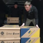 23.03.2023. Sandomierz. Transport do Zaporoża / Fot. ks. Bogusław Pitucha - Caritas Diecezji Sandomierskiej