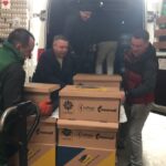 23.03.2023. Sandomierz. Transport do Zaporoża / Fot. ks. Bogusław Pitucha - Caritas Diecezji Sandomierskiej