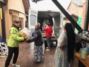 Sandomierz. Caritas - transport humanitarny do Żółkwi w Ukrainie / Fot. Caritas Diecezji Sandomierskiej