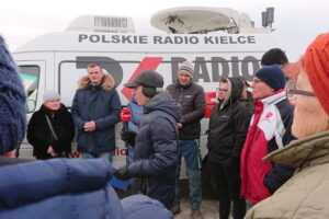 15.03.2023. Deszno w gminie Nagłowice. Program „Interwencja". / Fot. Radio Kielce