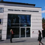 12.03.2023. Skalbmierz. Urzędu Miasta i Gminy w Skalbmierzu po remoncie / Fot. Marta Gajda-Kruk - Radio Kielce