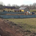 Bieliny. Remontowana droga przy cmentarzu. / Źródło: Urząd Gminy Bieliny