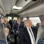 24.03.2023. Końskie. Staropolski Związek Miast i Gmin podsumował pierwsze miesiące działania dziesięciu linii autobusowych w 2023 roku / Fot. Magdalena Galas-Klusek - Radio Kielce