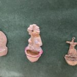 12.03.2023. Pokrzywnica, gmina Pawłów. Wystawa obrazów religijnych. / Fot. Anna Głąb - Radio Kielce