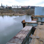 Sandomierz. Remont mostu na Wiśle / źródło: GDDKiA