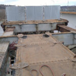 Sandomierz. Remont mostu na Wiśle / źródło: GDDKiA