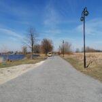 17.03.2023. Pińczów. Ulica otrzymała nazwę Caudry - francuskiego miasta partnerskiego. / Fot. Marta Gajda-Kruk -Radio Kielce