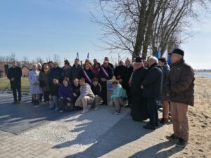 17.03.2023. Pińczów. Ulica otrzymała nazwę Caudry - francuskiego miasta partnerskiego. / Fot. Marta Gajda-Kruk -Radio Kielce