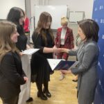 07.03.2023. Kielce. Rozdanie nagród w konkursie „Warto wiedzieć więcej o ubezpieczeniach społecznych” / Fot. Iwona Murawska-Bujnowicz - Radio Kielce