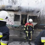 15.03.2023. Kielce. Pożar budynku przy ul. 1 Maja / Fot. Jarosław Kubalski - Radio Kielce