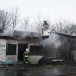 15.03.2023. Kielce. Pożar budynku przy ul. 1 Maja / Fot. Jarosław Kubalski - Radio Kielce