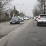 20.03.2023. Kielce. Ulica Krakowska na odcinku od ronda Hedy-Szarego do skrzyżowania z ul. biskupa Kaczmarka / Fot. Jarosław Kubalski - Radio Kielce