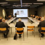 07.03.2023. Michniów. Konferencja na temat obchodów 80. rocznicy pacyfikacji wsi / Fot. Jacenty Kita - Mauzolem Martyrologii Wsi Polskich w Michniowie