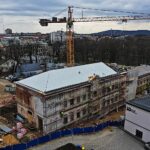 14.03.2023. Kielce. Budowa nowej siedziby Teatru Lalki i Aktora „Kubuś” / Fot. Jarosław Kubalski – Radio Kielce